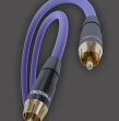 Melodika MDPH40 Kabel 2xRCA PHONO do gramofonu z uziem. 4m - 5