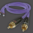 Melodika MDPH40 Kabel 2xRCA PHONO do gramofonu z uziem. 4m - 7