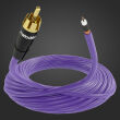 Melodika MDPH40 Kabel 2xRCA PHONO do gramofonu z uziem. 4m - 8