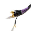 Melodika MDPH40 Kabel 2xRCA PHONO do gramofonu z uziem. 4m - 2
