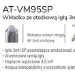 Audio-Technica AT-VM95SP Wkładka Gramofonowa Autoryzowany Dealer - 3