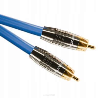 Melodika SBCX20 Sky Blue Kabel Coaxial RCA-RCA 2m Autoryzowany Dealer